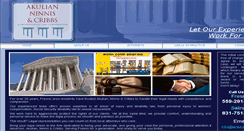 Desktop Screenshot of ainjurylaw.com